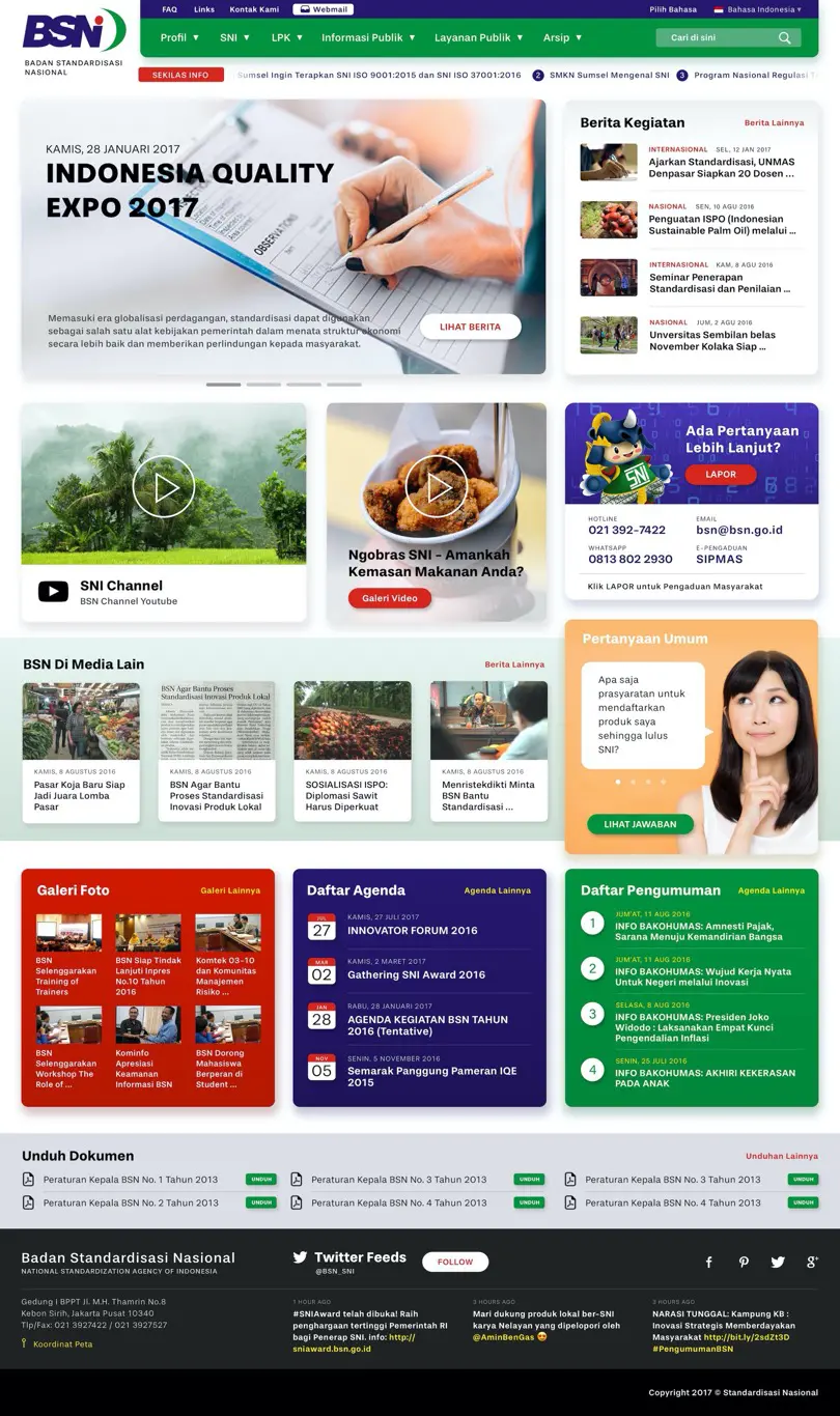 BSN Website Redesign by Dwan